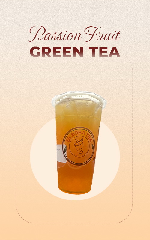 23. Passion Fruit Green Tea US Boba Tea