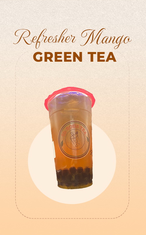 24. Mango Green Tea US Boba Tea