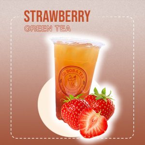20. Strawberry Green Tea